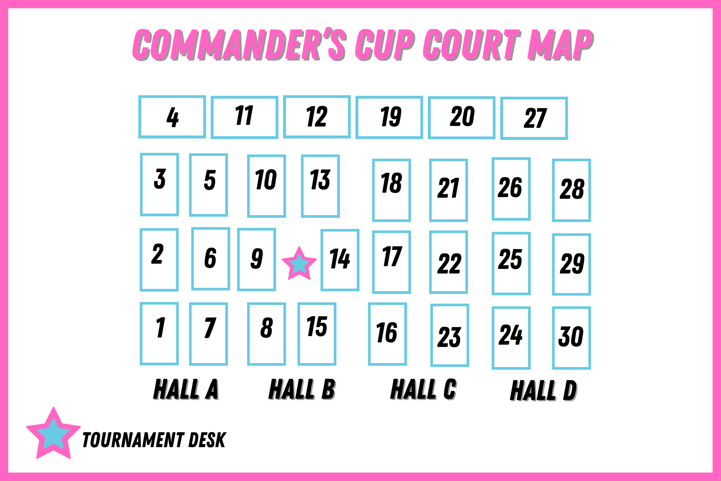 Court Maps — Southern Volleyball Tournaments