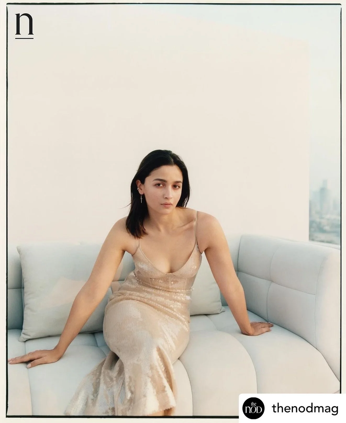 🫶🏼🫶🏼🫶🏼 &bull; @thenodmag For @aliaabhatt, life unfolded with the film rolling. She raced from school to film set without a pause. Bollywood breakout to superstardom, wife to mom. Her mother @sonirazdan recalls how Alia was always destined for g