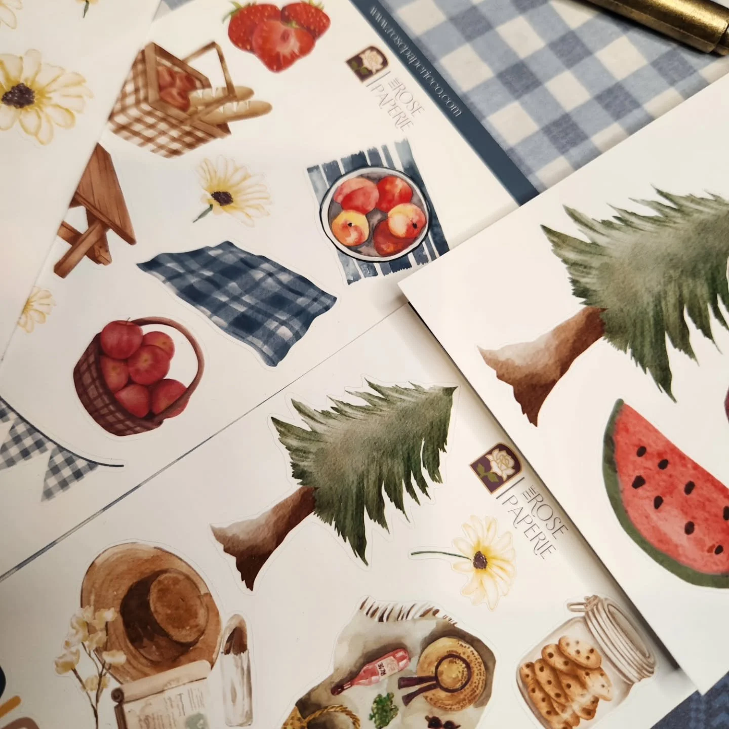 Back in the swing of things with this cute little set with a picnic theme.  This will be live in my store on September 5th. 

#stickerclub #stickerlover #stickerset #stickers #journalinspiration #plannersupplies #plannerfun