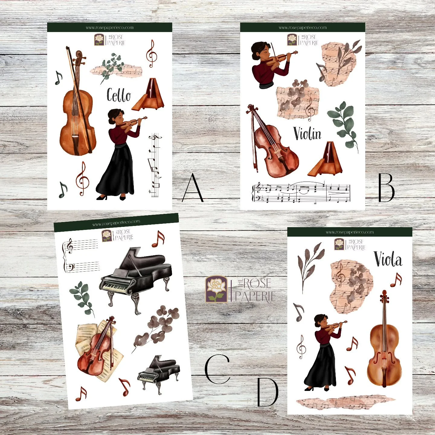 Latest sticker club pick was inspired by classical music and will be available in the store next Tuesday February 17th. 

#stckerclub #stickers #stickerlover #journalsupplies #plannersupplies