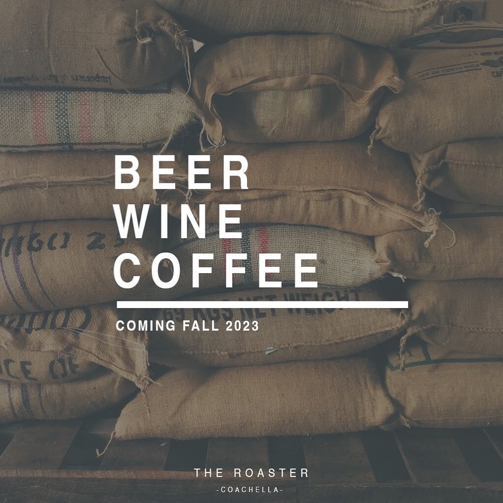 Did you think we were done with just Sixth Street Coffee. That was us just getting started. Give our sister page @theroaster.coachella a follow for updates.