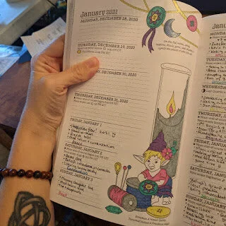 Coloring Planner First Pages