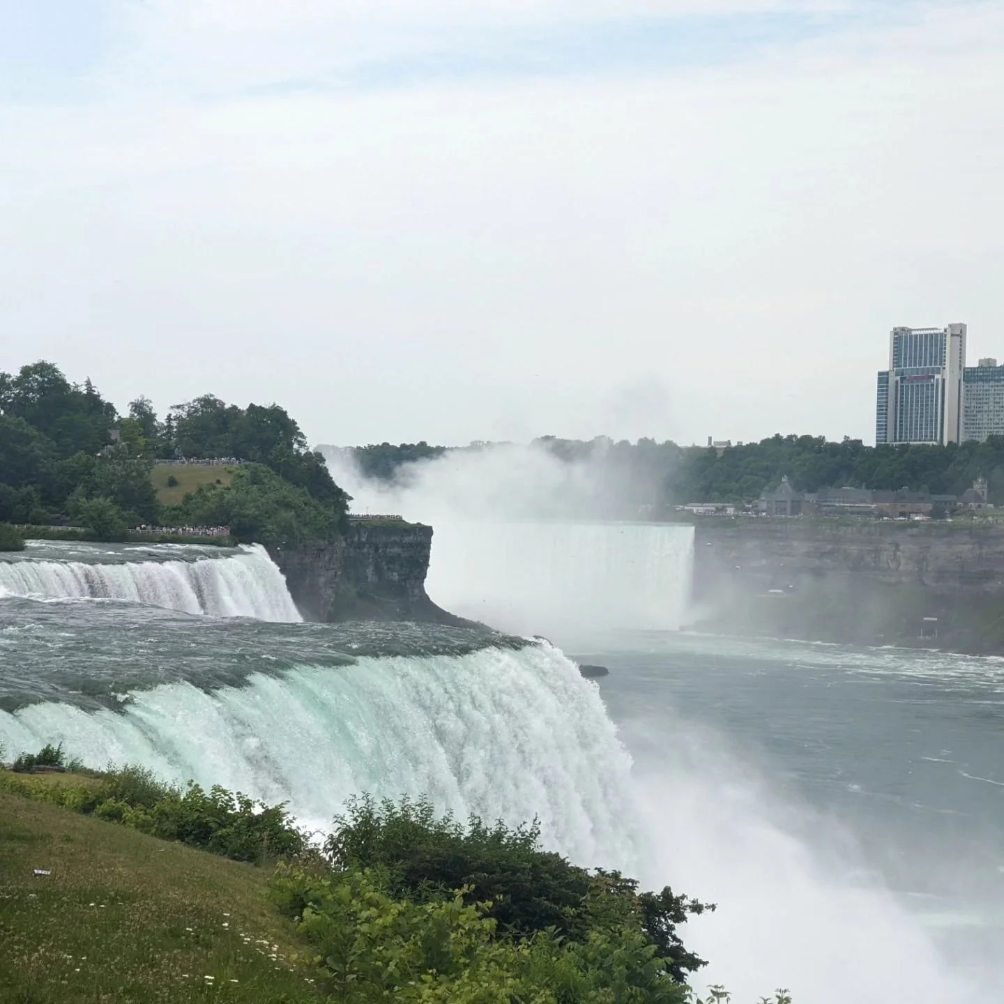 Beautiful American Falls from the NY side. 😍