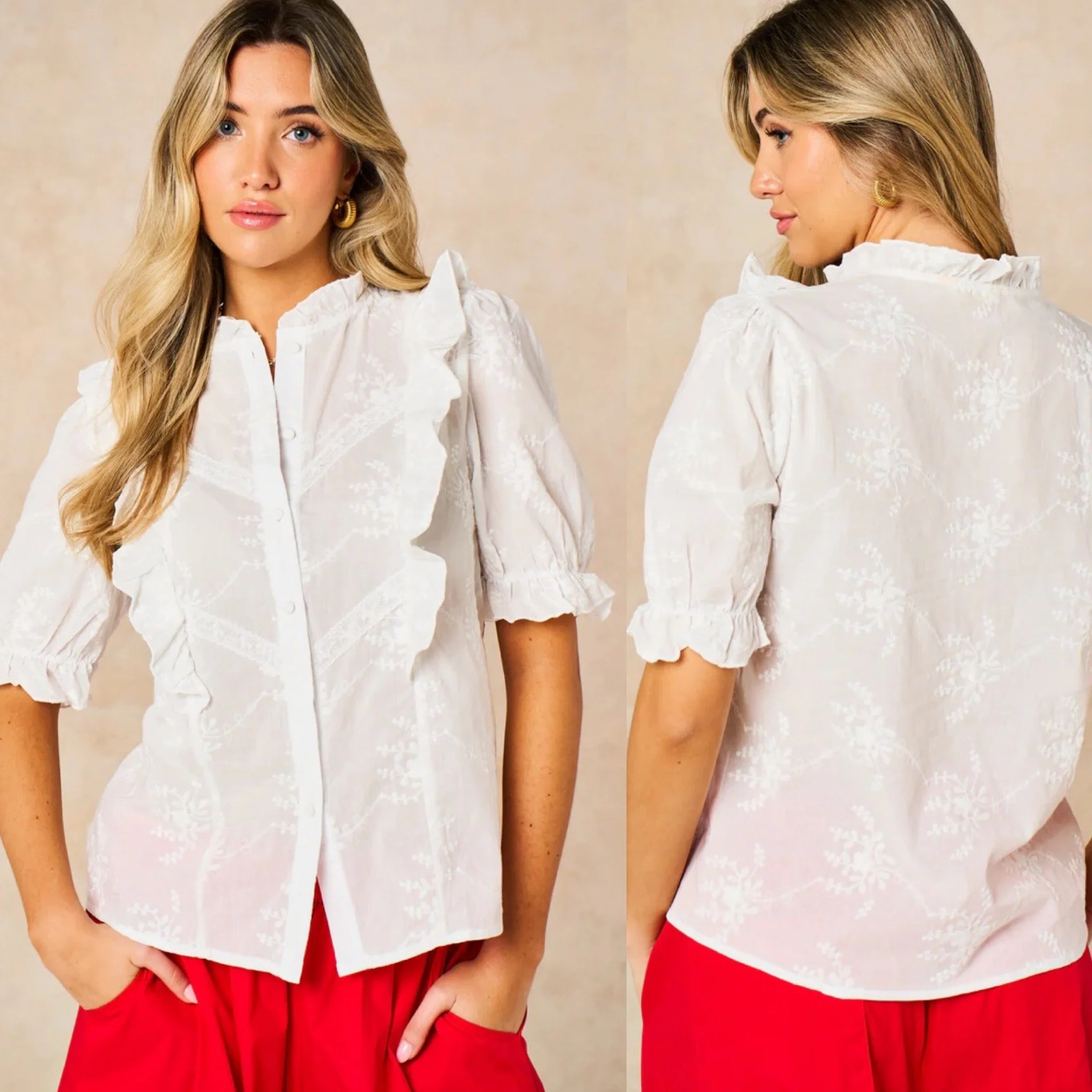 Brontë Cotton Blouse