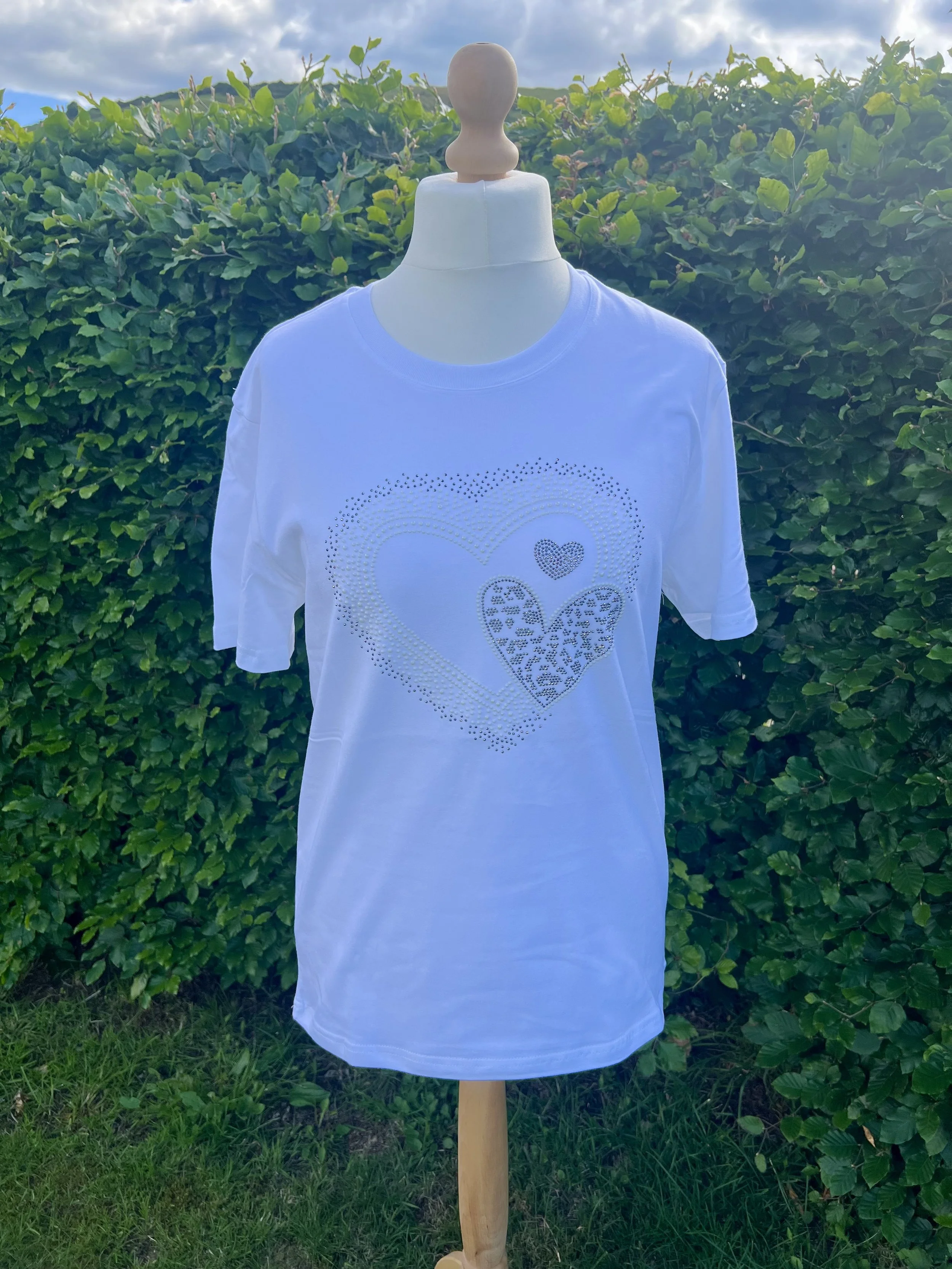 Pearls and Hearts T-Shirt