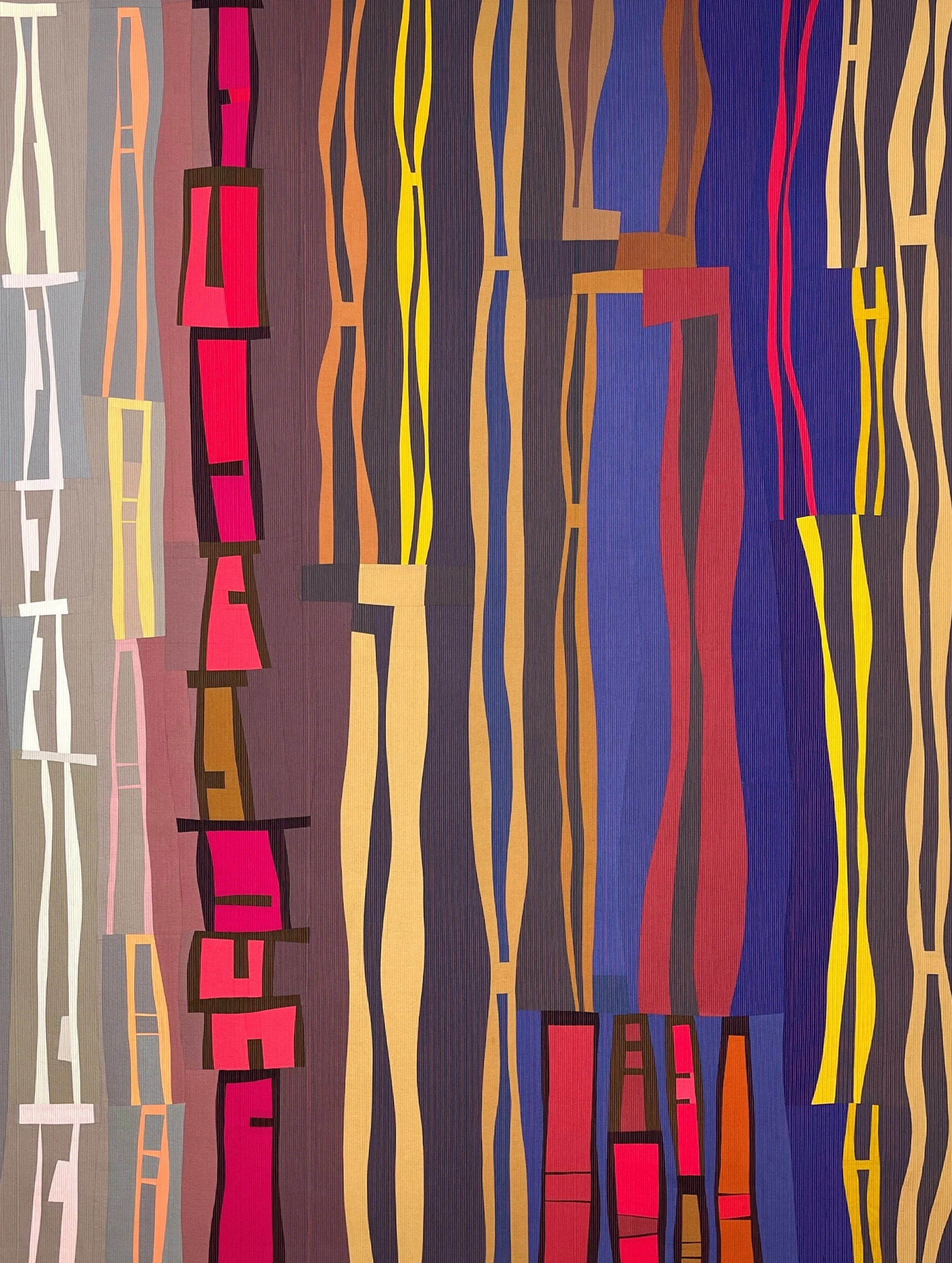 Lightstory, 58" x 77" ©Susan J Lapham 2022