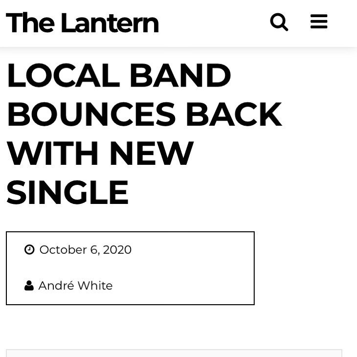 Thanks @thelanternosu and Andr&eacute; for chatting with us about the new single! We can&rsquo;t wait to share &ldquo;Bury Me&rdquo; with everyone on Friday! 
.
..
...
#thelantern #ohiostate #columbusohio #buckeyes 
#newmusic #rock #localband