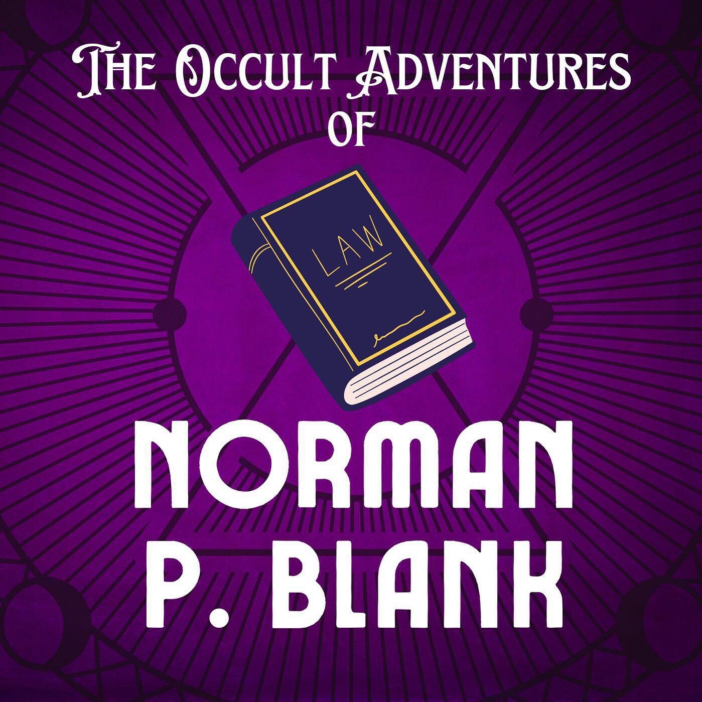 THE OCCULT ADVENTURES OF NORMAN P BLANK! Coming 10/4/22 to a podcast app near you!

LINK (also in bio): https://podcasts.apple.com/us/podcast/the-occult-adventures-of-norman-p-blank/id1646111505

This is a modern fantasy scripted comedy podcast about