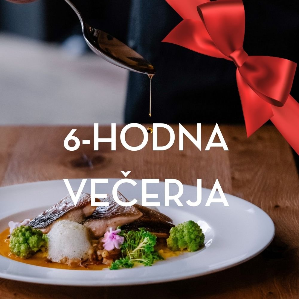 Darilni bon za 6-hodno večerjo
