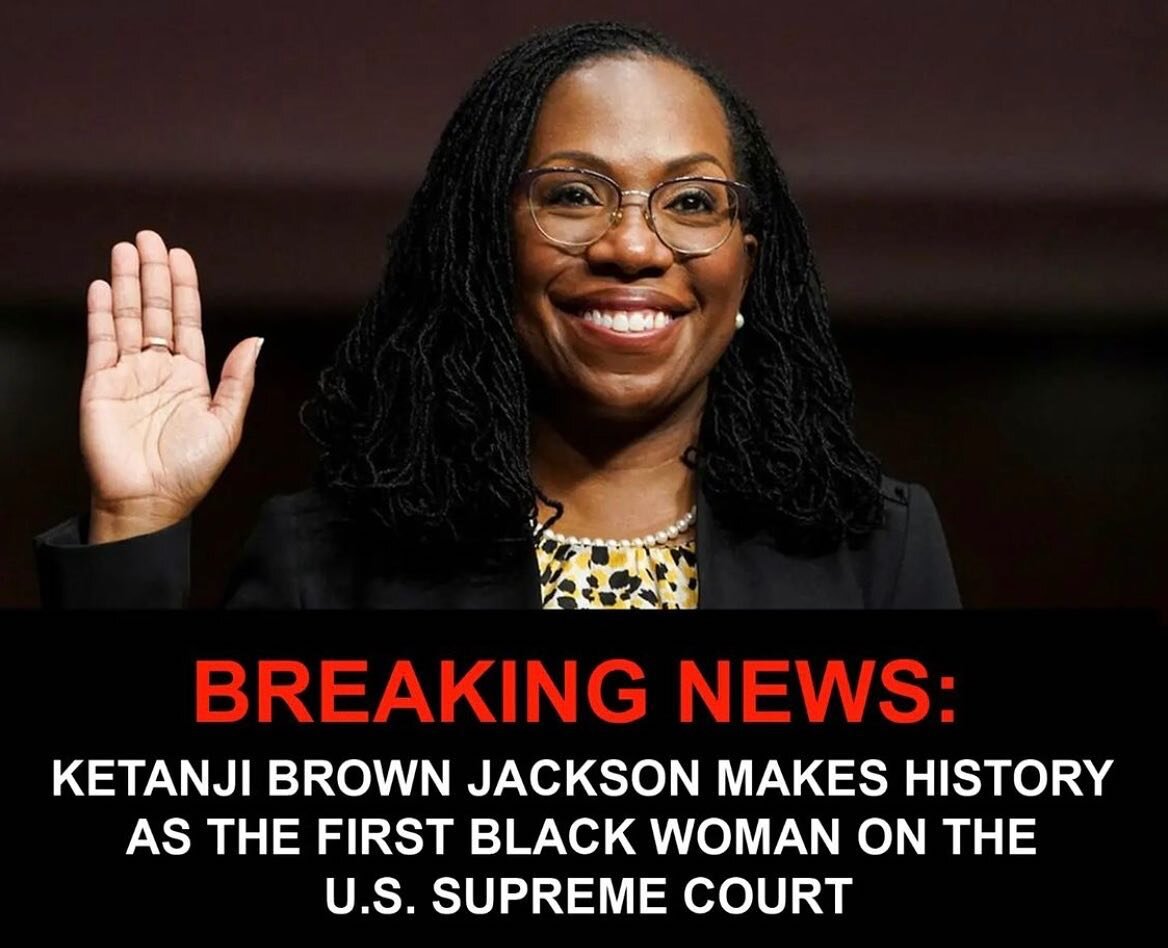 This INCREDIBLE moment for Black women, for Black people, for all women, and for America. We salute you queen! 👑👑👑 #justicejackson #history #trailblazing #raiseagirlwhotravels 
#blackhistory365 #blackexcellence #blackgirlstravel 
#diversity #equit