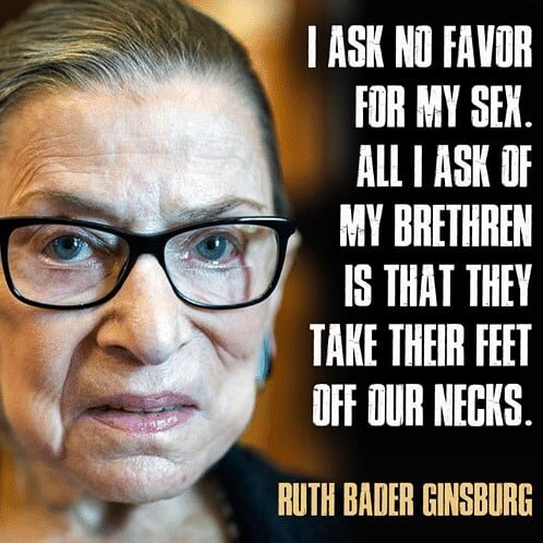 Thank you, Justice Ginsburg. #rbg