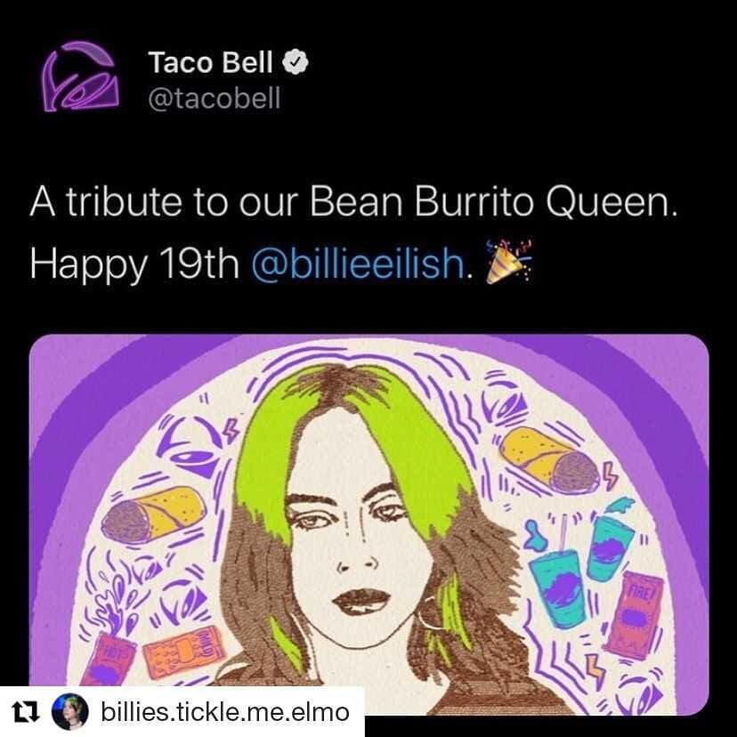 Different kind of beans this time, but still a super fun project. :) #happybirthdaybillie #tacobell #pintobeans