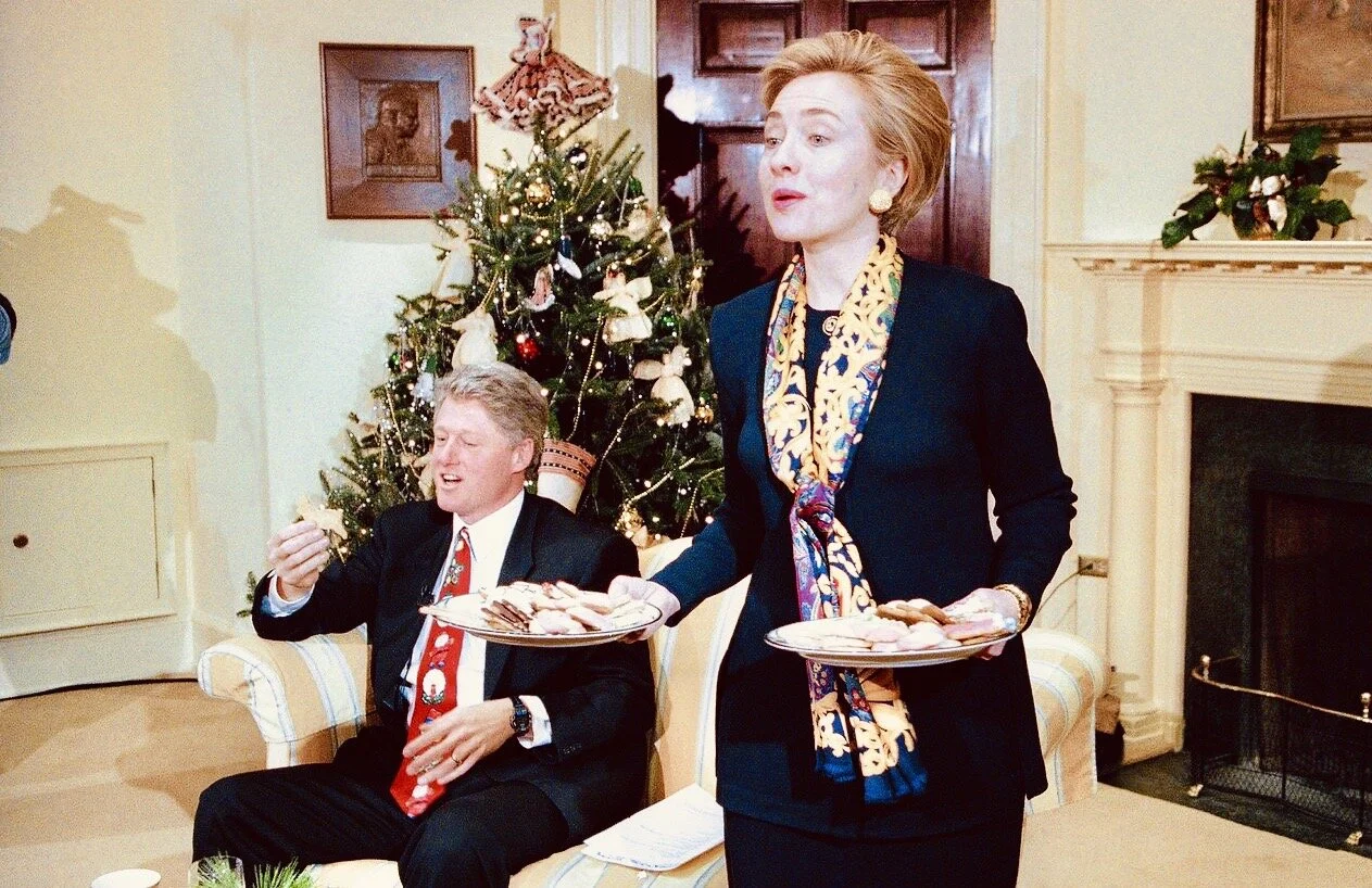 Bill looked like a cookie man.