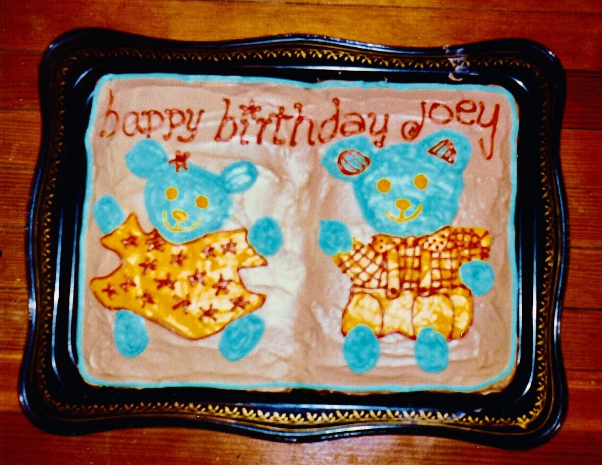 Joe was Joey back then.