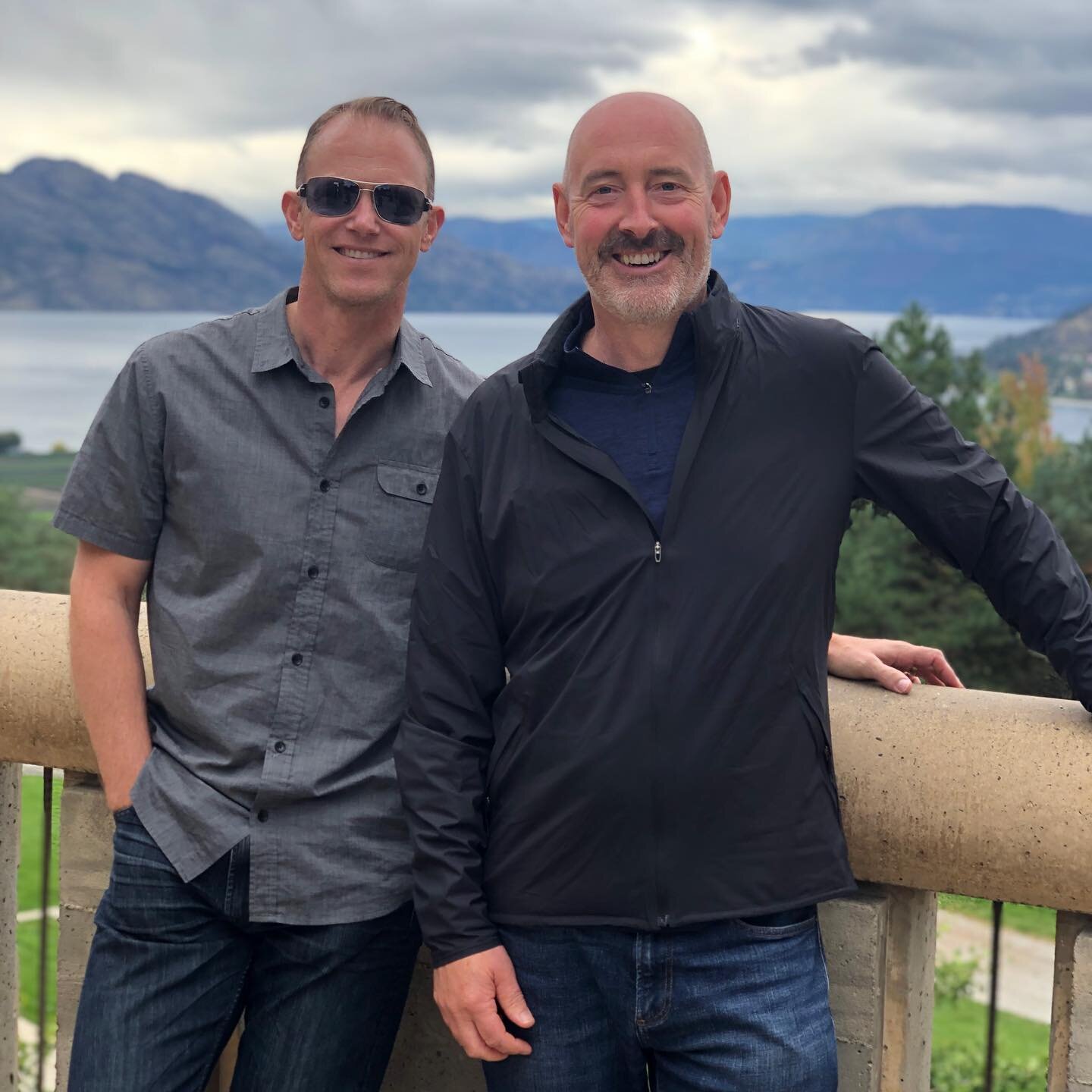 The dynamic duo reunited in their homeland 🇨🇦 .
.
.
#missionhillswinery #yci #younghusbandconsulting #dynamicduo #kelowna #westkelowna #canada #canadians #firelifesafety #firesafetyengineering #firecodeenforcement #bondingtime #teambuilding