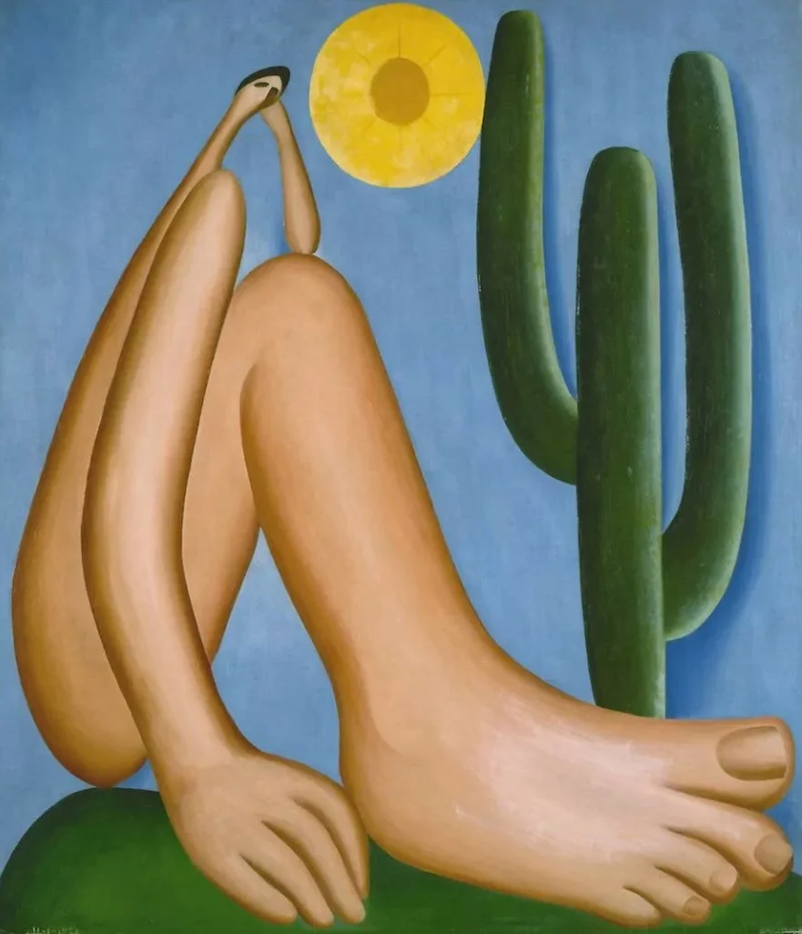 Hello, SUMMMMMMMER! 🤗 The season of the SUN. Found myself chanting: The light the light the light. Delight delight delight. :) Enjoy the opening today. Nature&rsquo;s spotlight of illumination.

📷 &rdquo;Abaporu&rdquo; by TARSILA DO AMARAL
