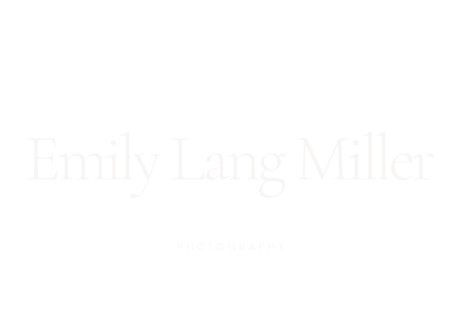 EMILY LANG MILLER