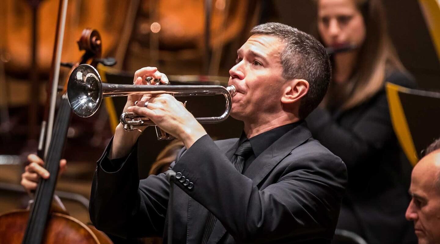 For those attending @themidwestclinic in Chicago, I&rsquo;m honored that Chris Martin, Principal Trumpet of the New York Philharmonic, will be performing my trumpet concerto &ldquo;Pyrotechnics&rdquo; 🧨. Check out his performance with the Lambert Hi