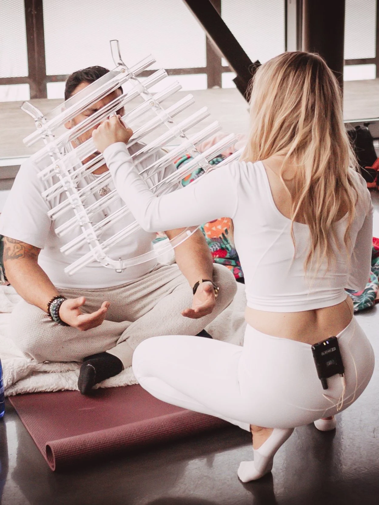 Soin sonore individuel au quartzophone en accompagnement personnalisé