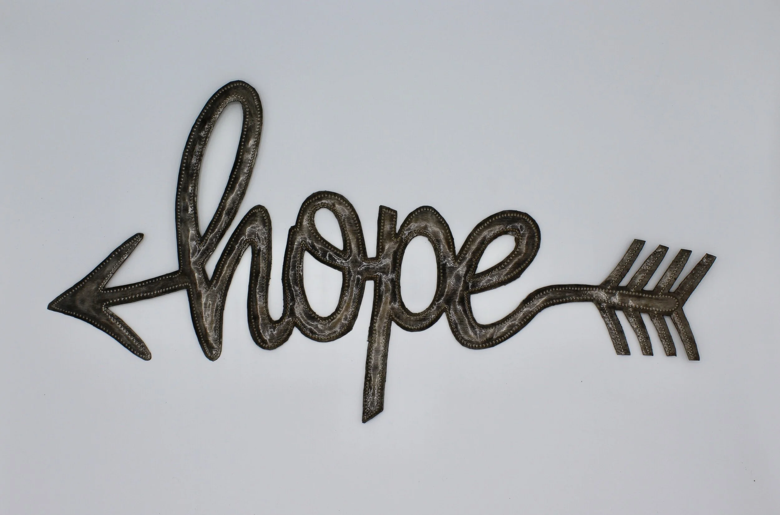 Hope Arrow Metal Art