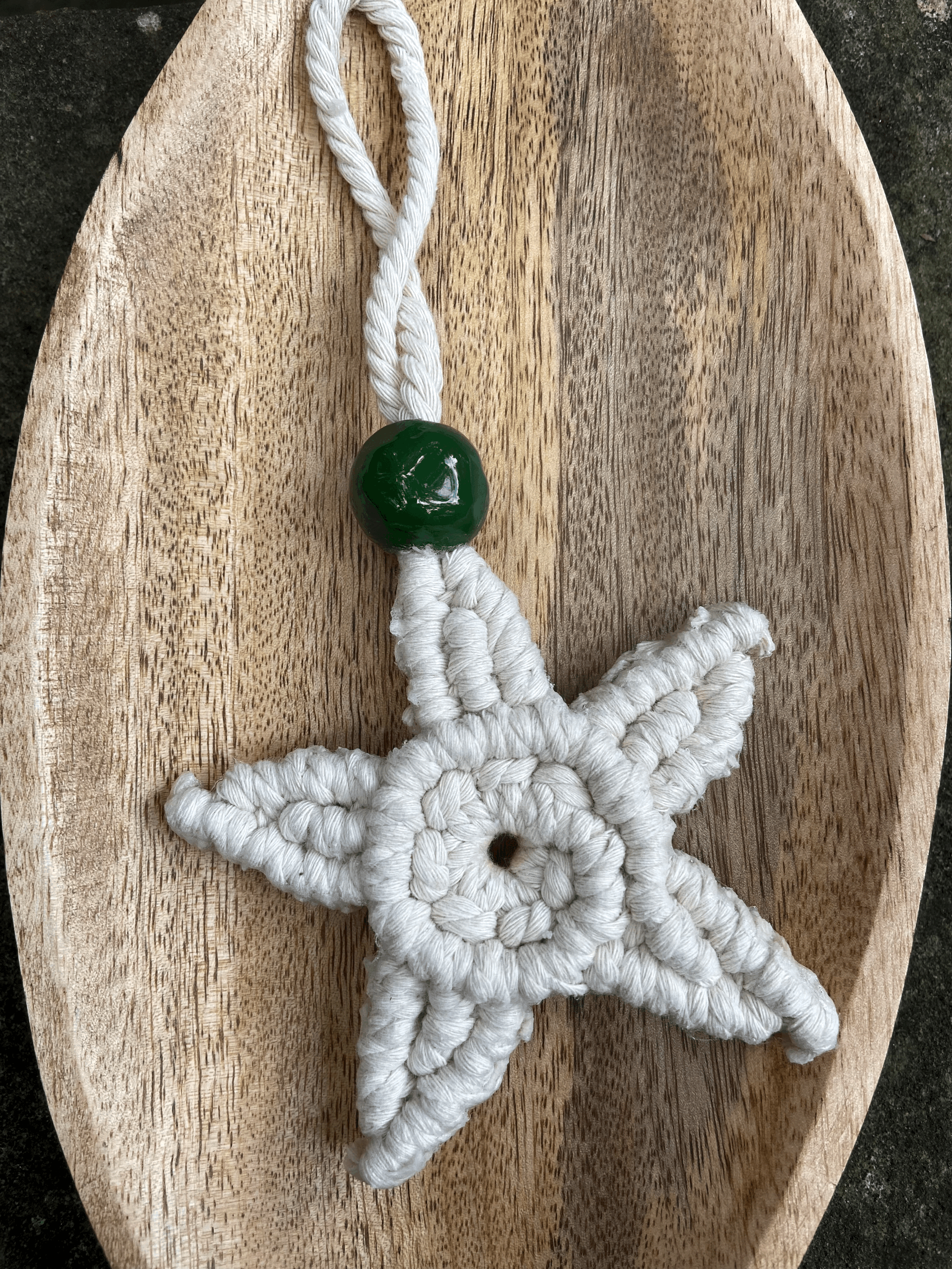 Macrame Christmas Ornament