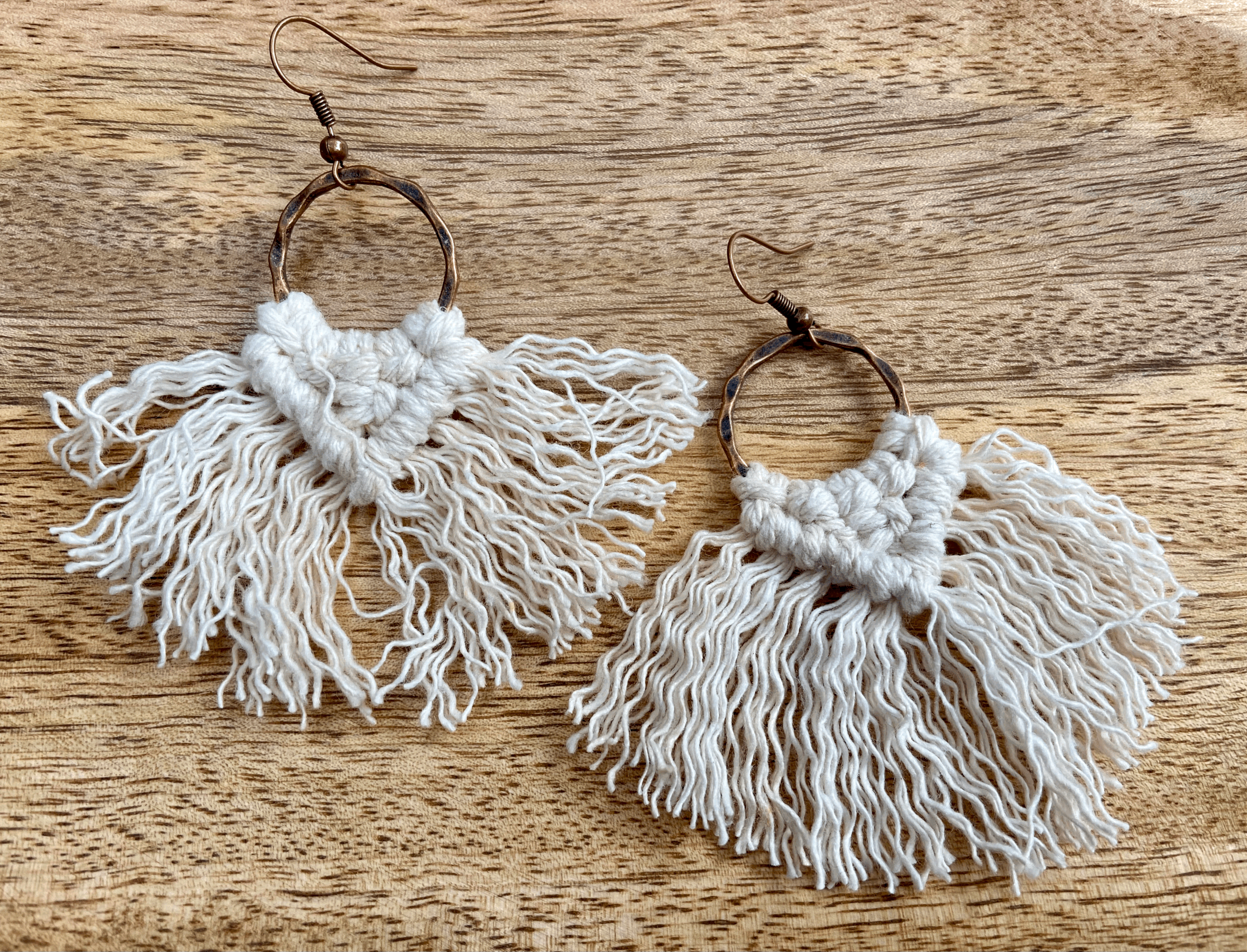 Faith Macrame Earrings