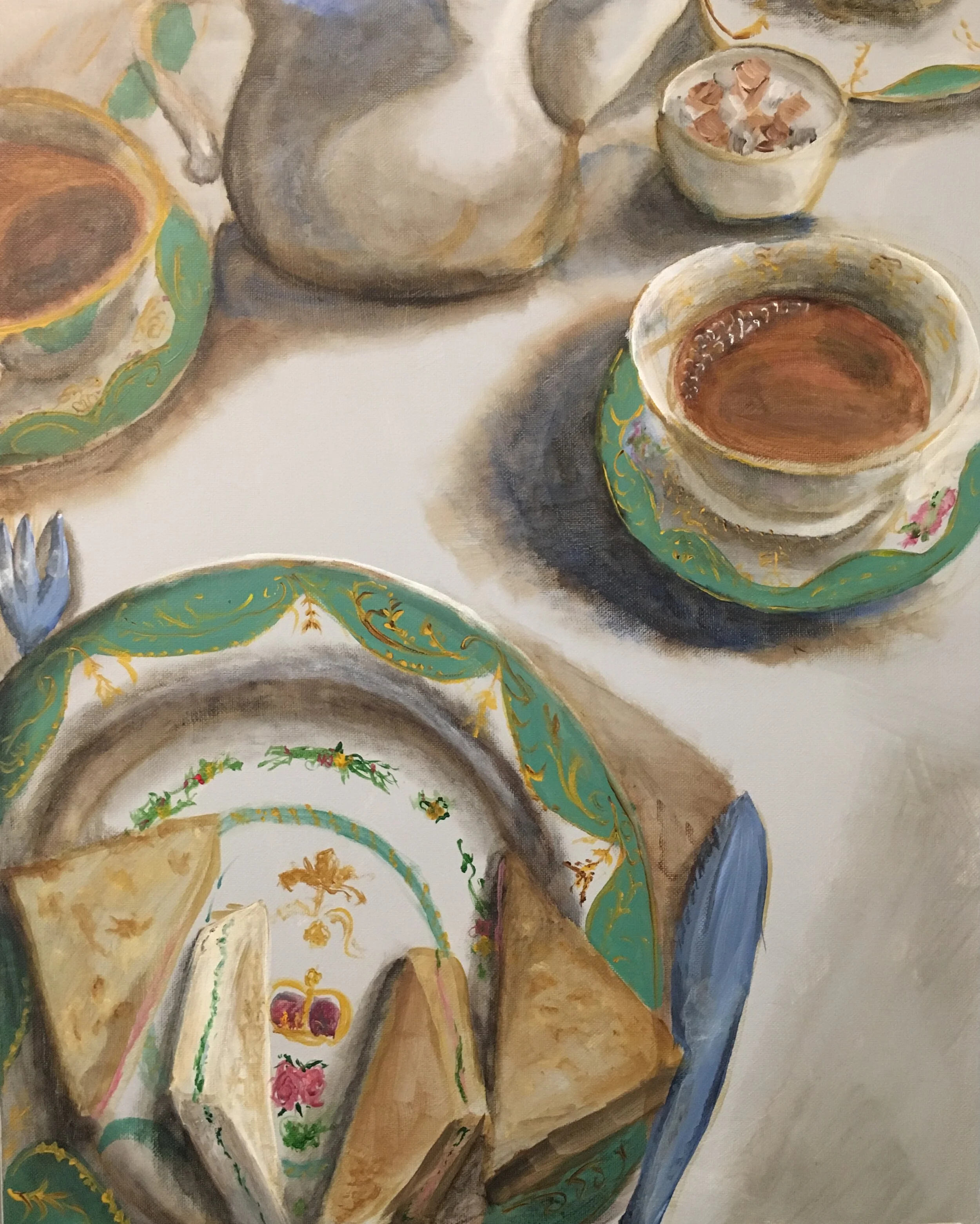 Acrylic
Orangery High Tea
2018