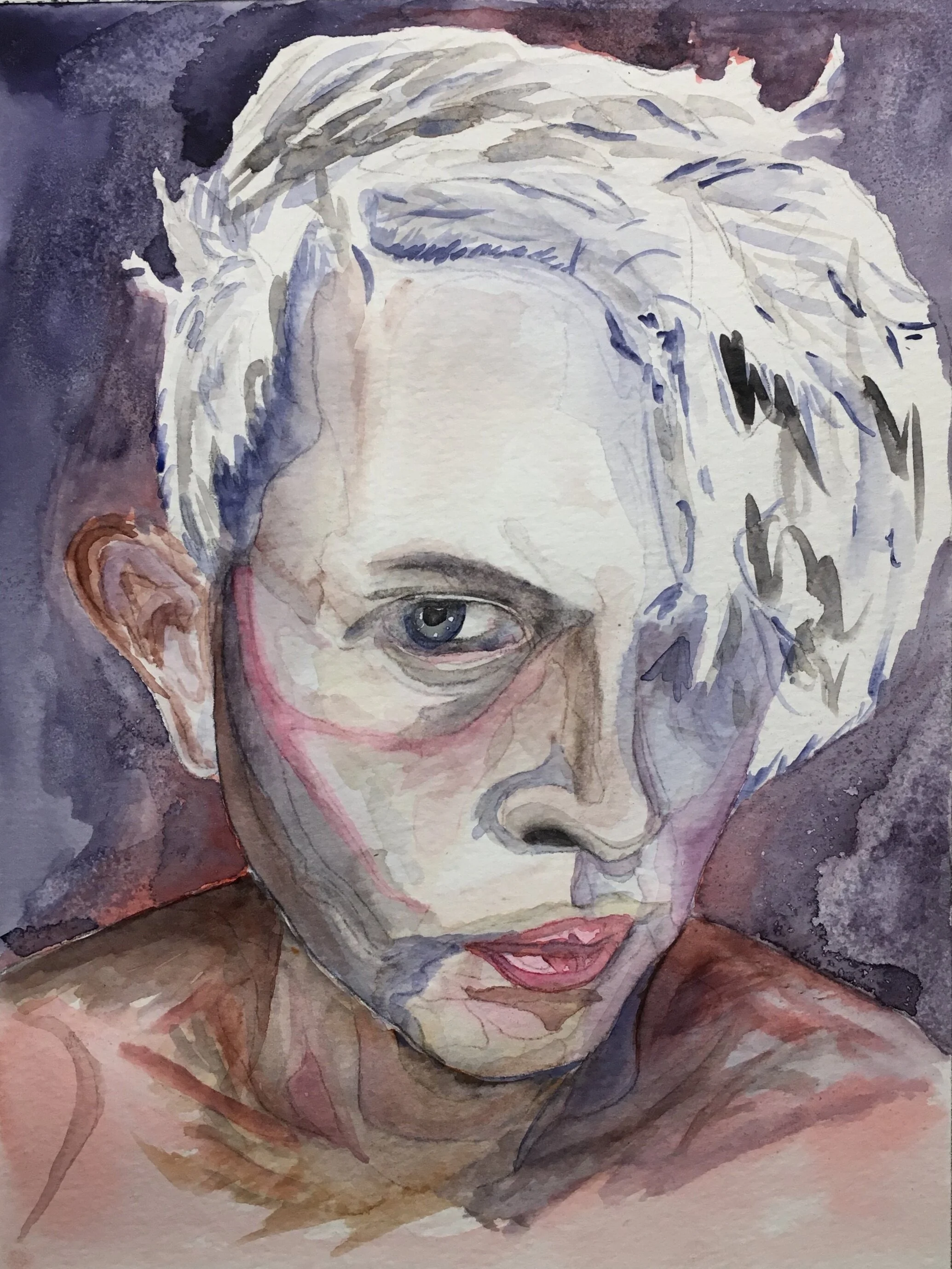 Watercolor
Self Portrait
2016