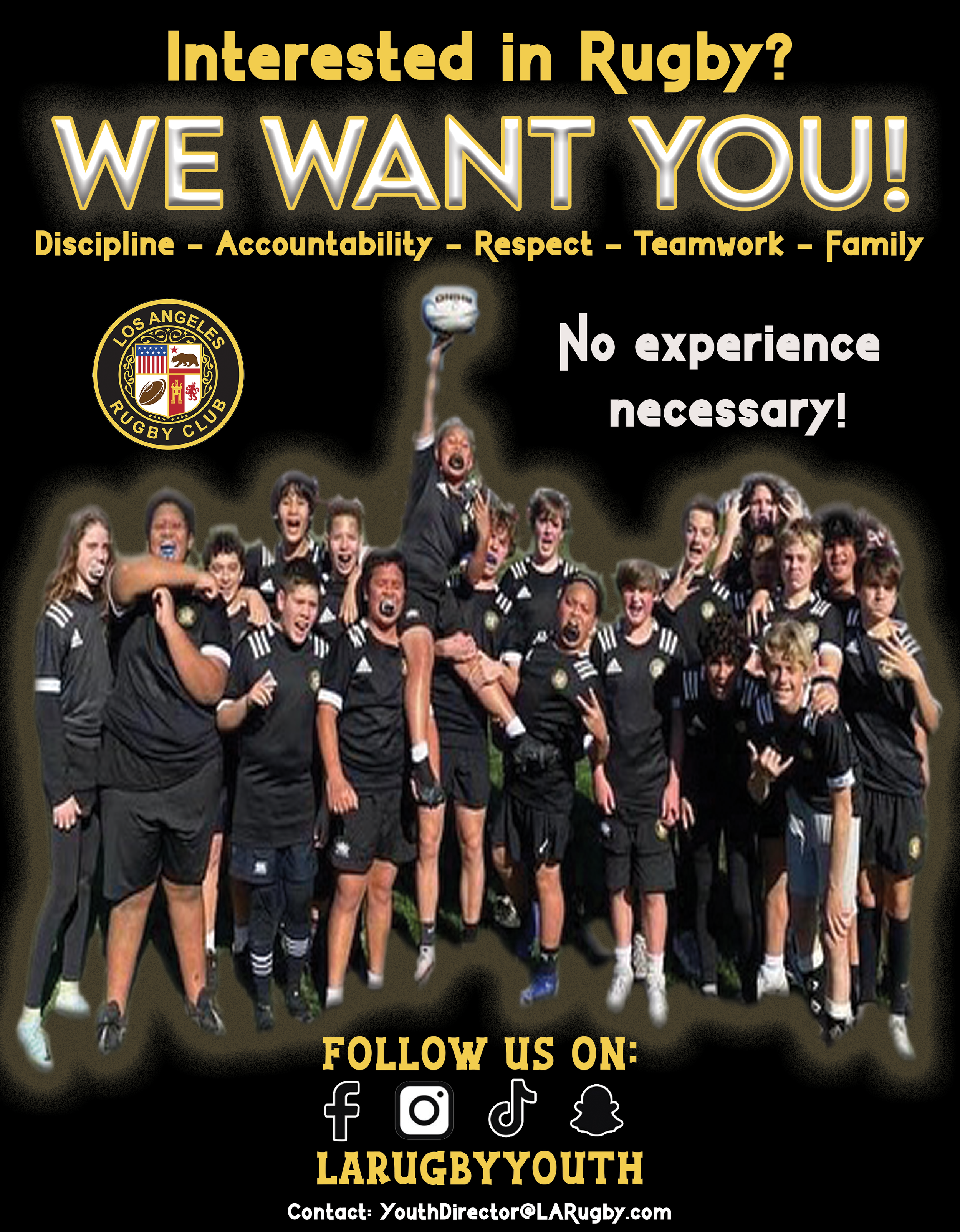 Youth Rugby — Los Angeles Rugby Club