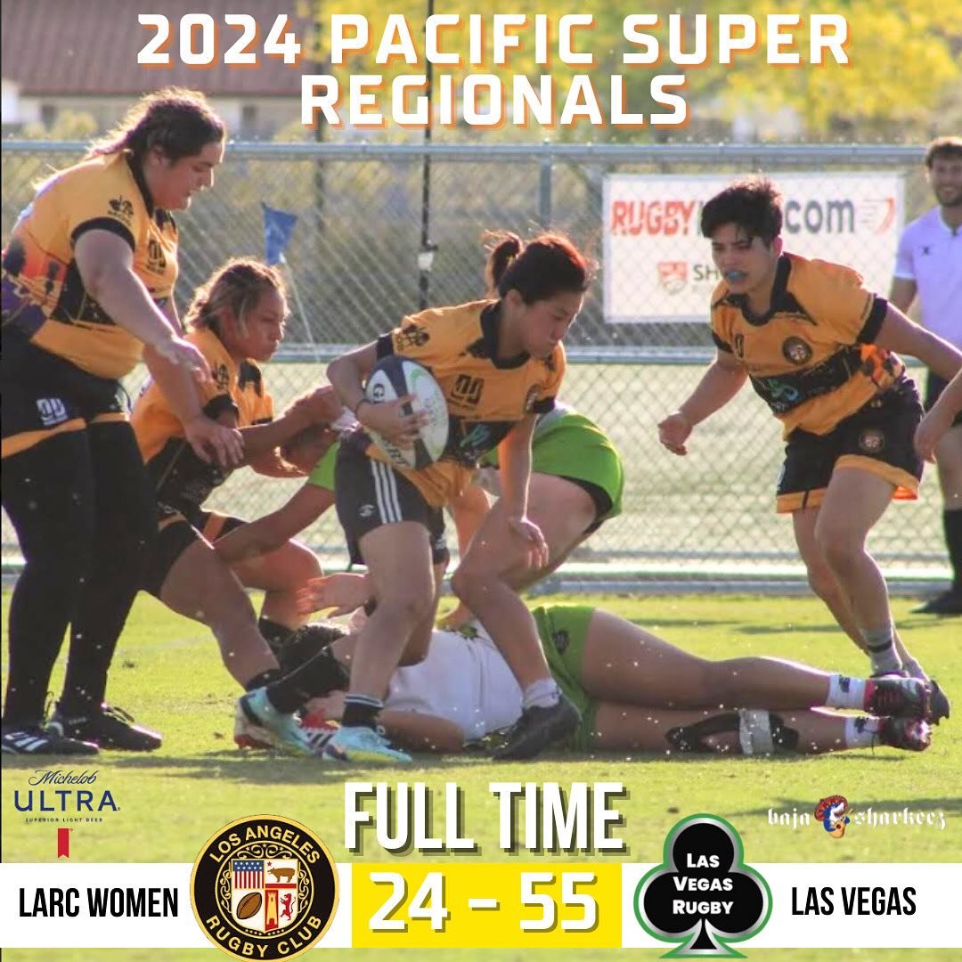 LARC women taste defeat for the first time this weekend. A tough loss in Henderson, NV ends the women&rsquo;s first ever 15s season. We&rsquo;ll be back and better for season 2!

Tries: 
A. Fujii
A. Truong 
S. Watanabe
M. Jimenez 

Conversions: 
A. F