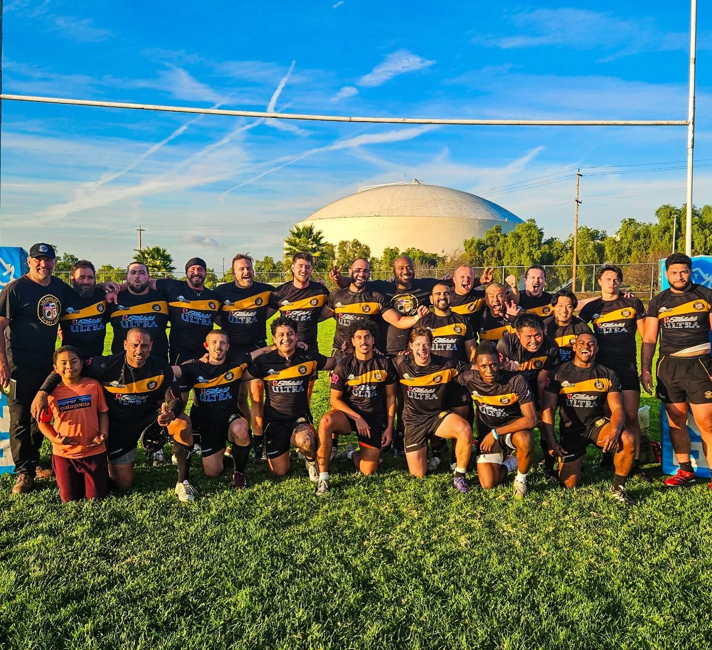 All smiles being back out on the pitch! Thank you to our friends @lasoulrugby for hosting and allowing us to play in the inaugural @soulfestrugby tourney. 

Footy and sunshine always makes for a good day 🤩 Excited to start season in January 2026. Se
