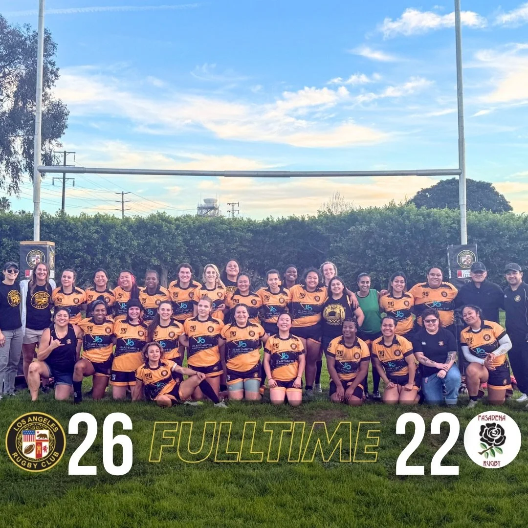 What a weekend! Thank you to everyone who came out to our 2026 season home opener 🤩 Both teams took home the W against Pasadena! Thank you to @pasadenamensrugby &amp; @pasadenamensrugby for the awesome matches. Best of luck for the rest of your seas