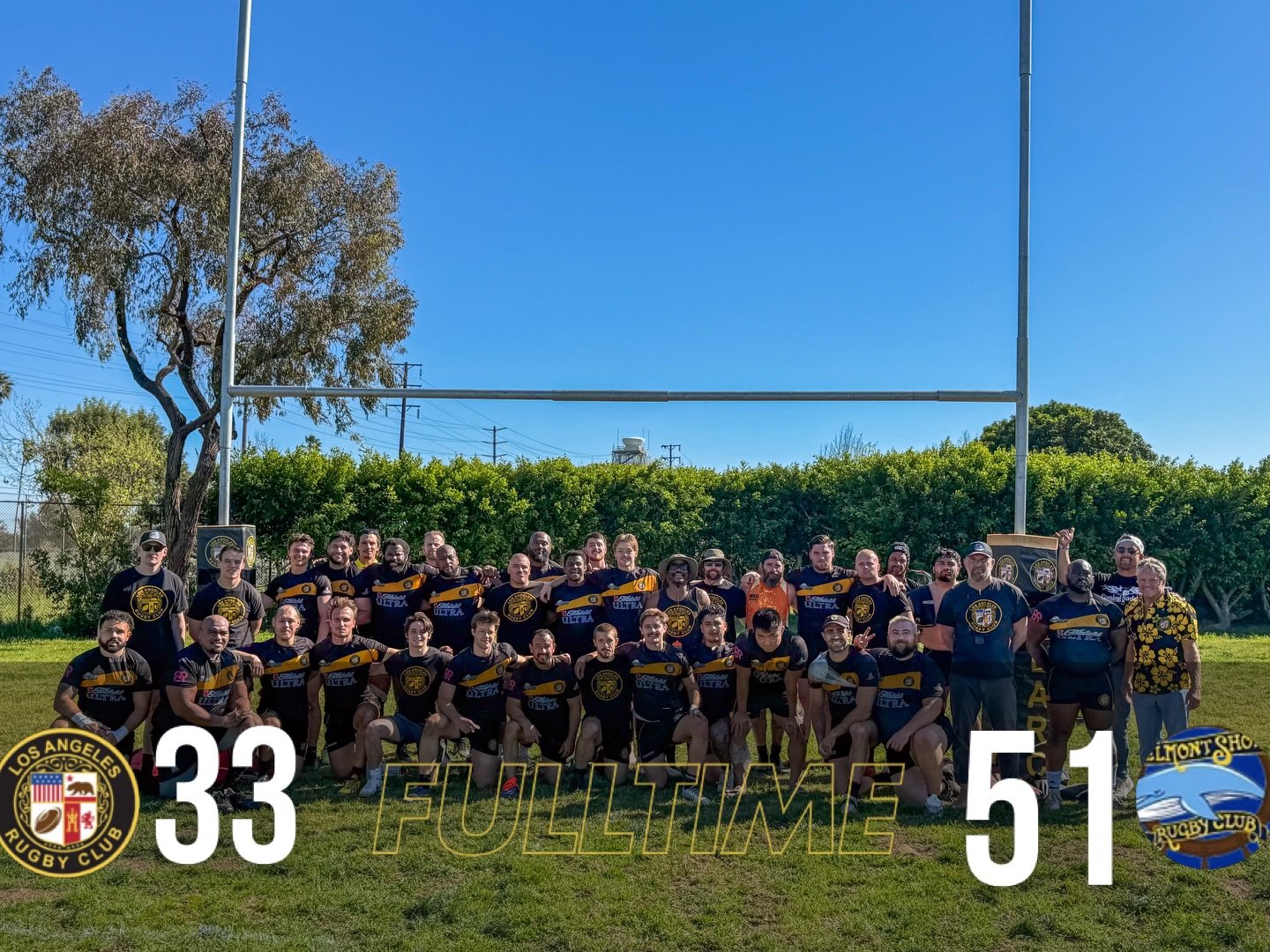 Mixed bag of results this weekend!
The Men&rsquo;s team finished a tough game 33-51 against Belmont Shore RFC &amp; the Women&rsquo;s team carved it up against Empire Monarchs finishing 69-14. 

We look forward to our last home game of the regular se