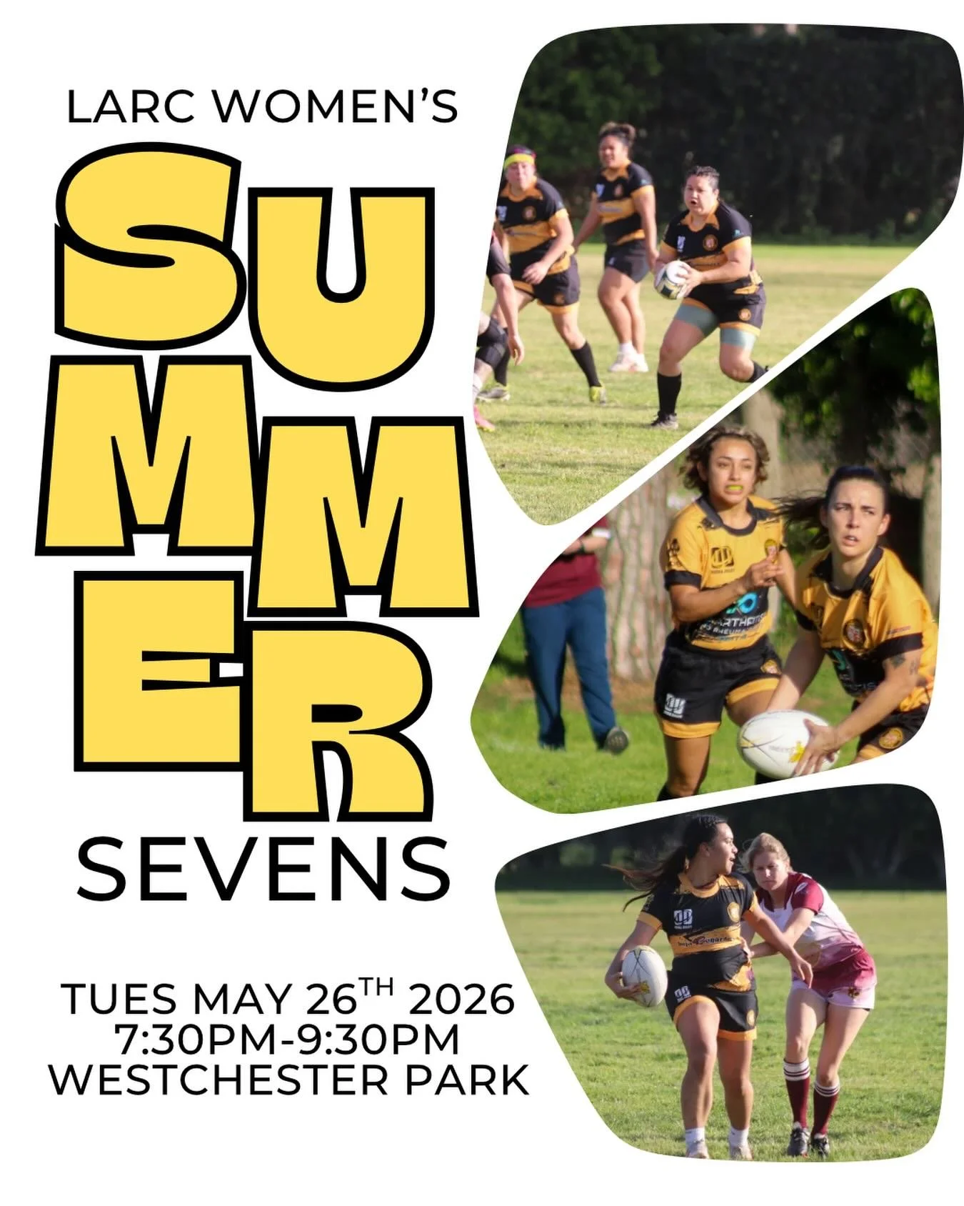 Women&rsquo;s 7s begins next week! See you out there 🫡☀️