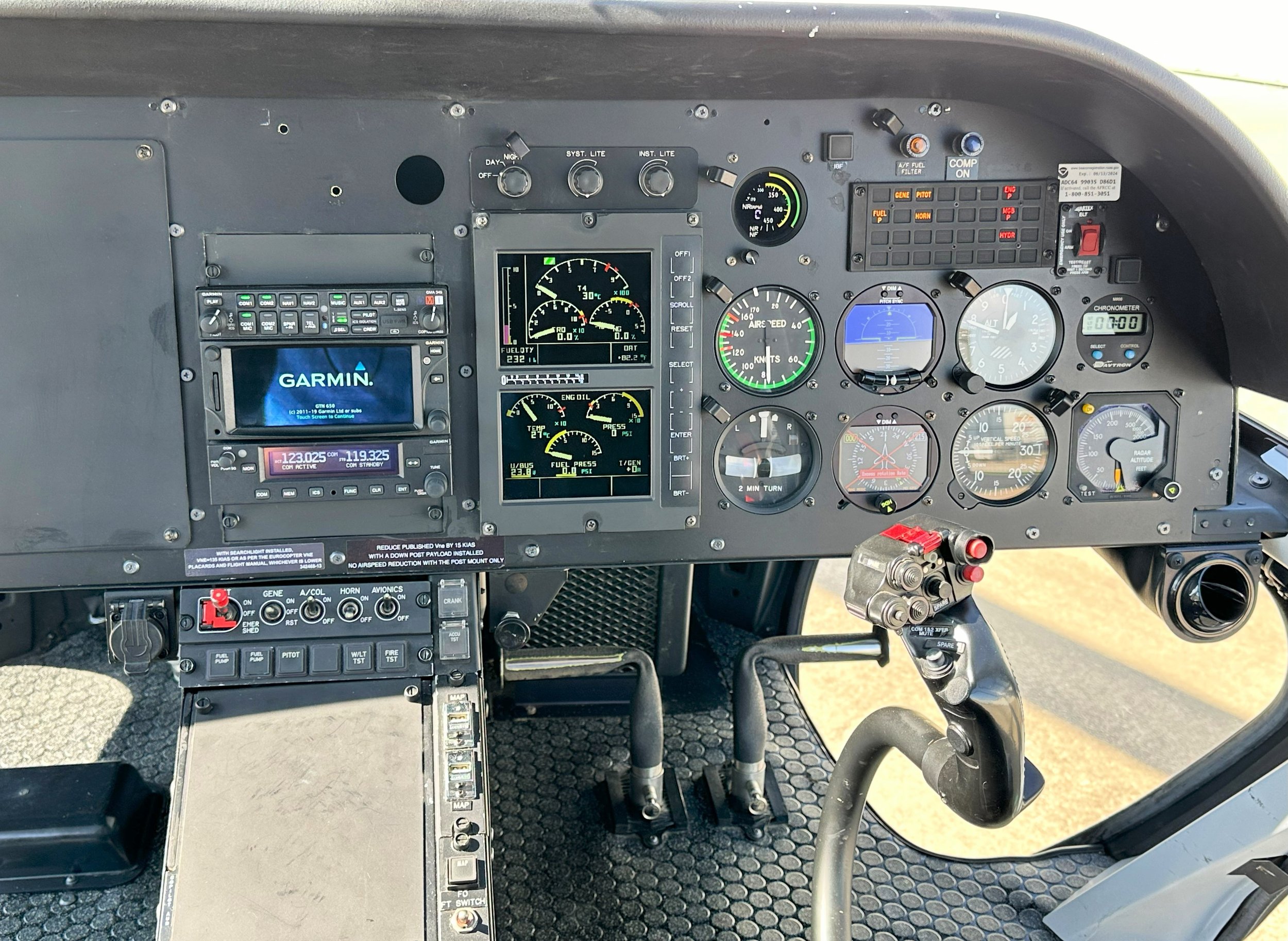 2013 AS350B2 Avionics Console