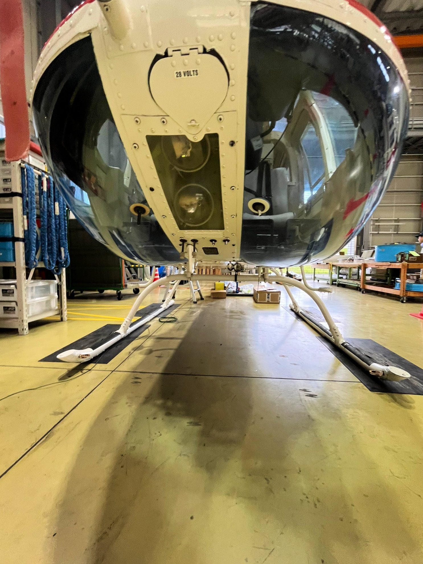 Jet Ranger Landing Lights