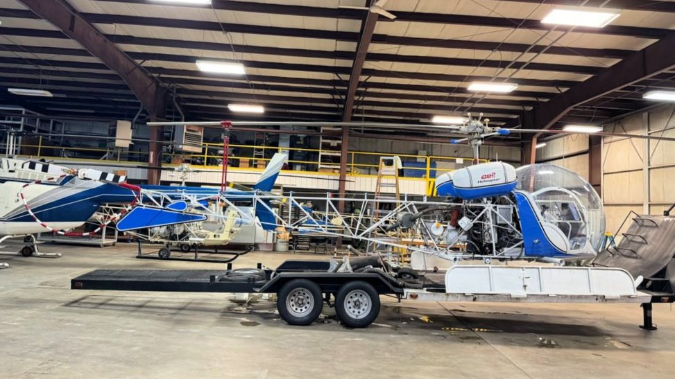1968 Bell 47G-3B-1 Helicopter