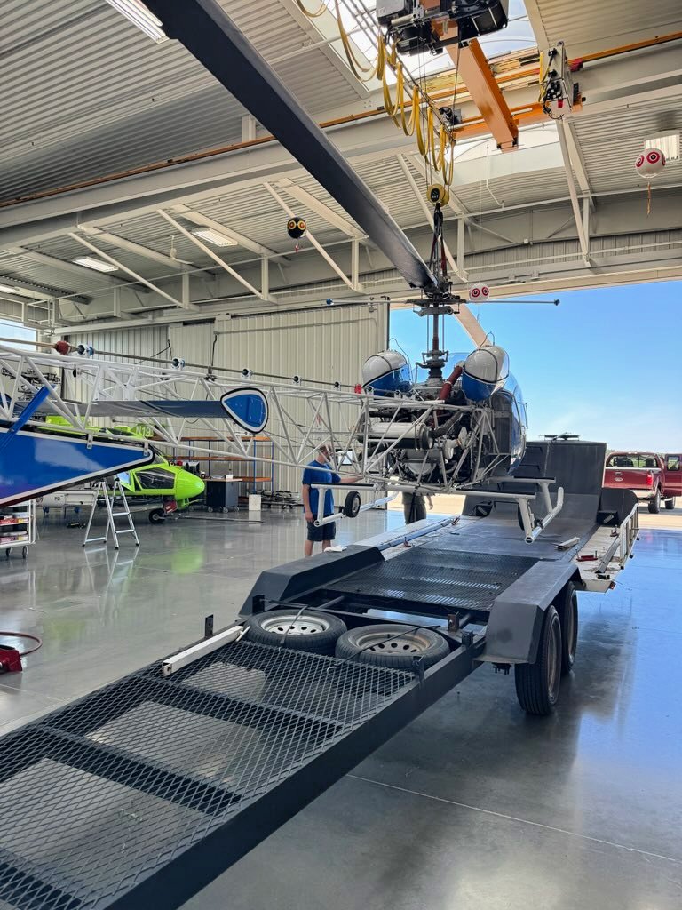 1968 Bell 47G-3B-1 Helicopter