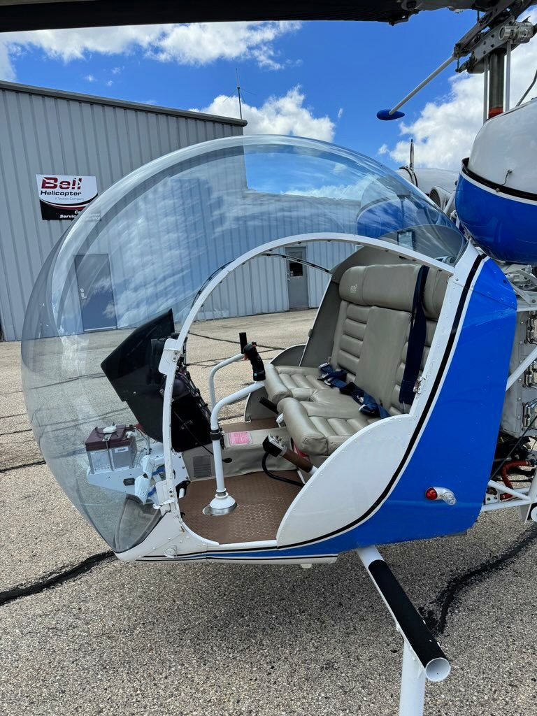 1968 Bell 47G-3B-1 Helicopter
