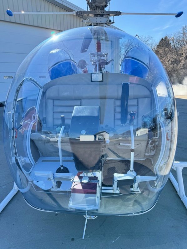 1968 Bell 47G-3B-1 Helicopter