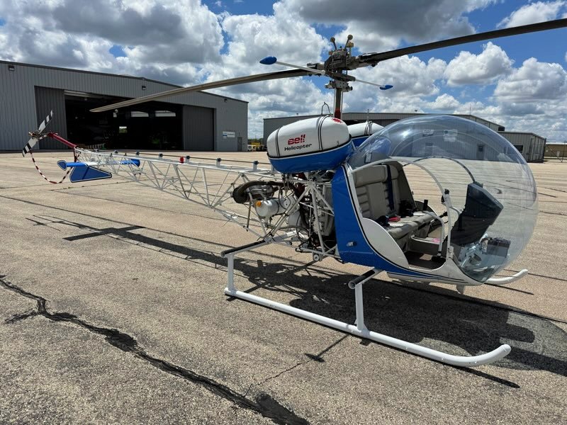 1968 Bell 47G-3B-1 Helicopter