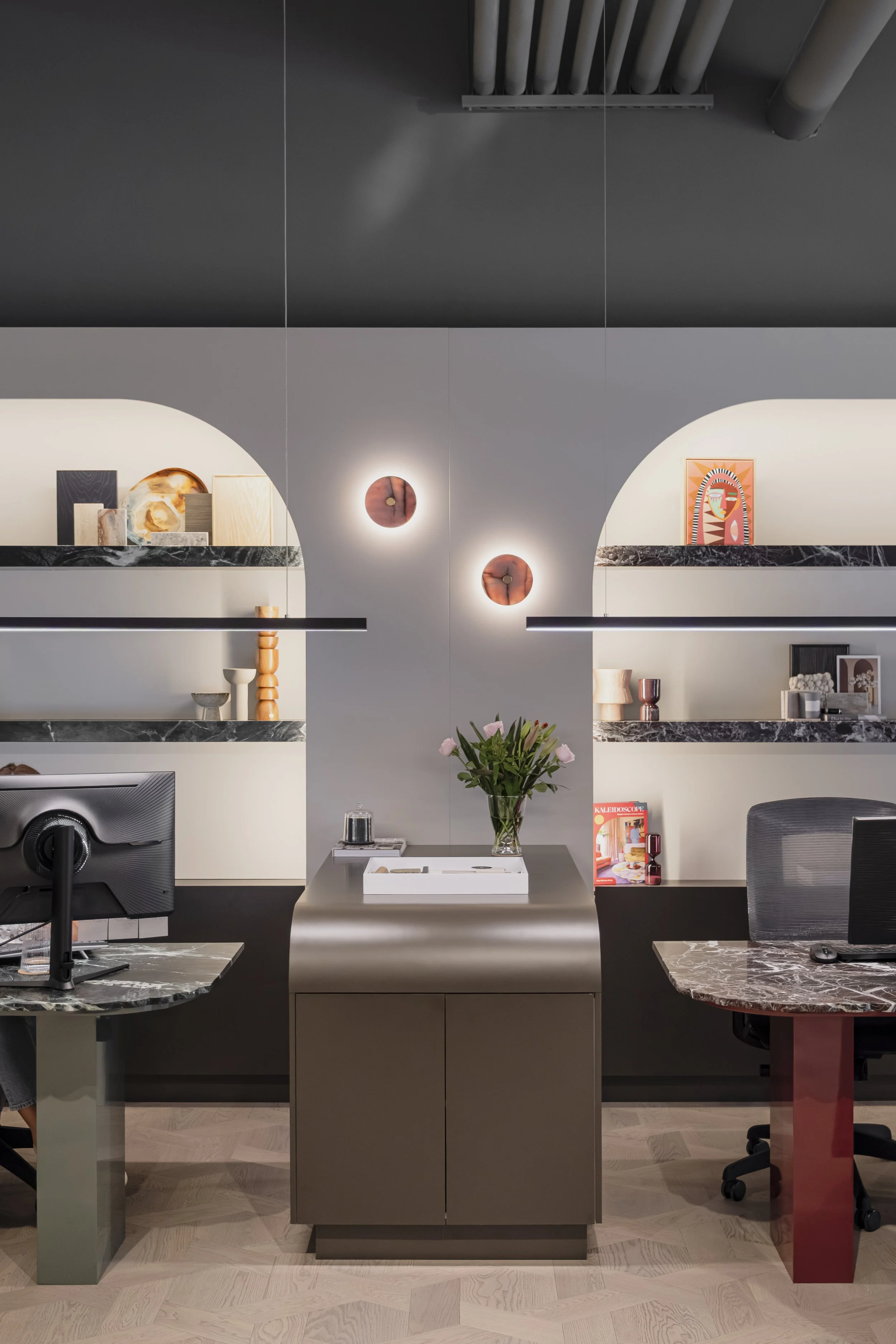 Custom made decorative lighting, and fine furniture like peices for everday use.