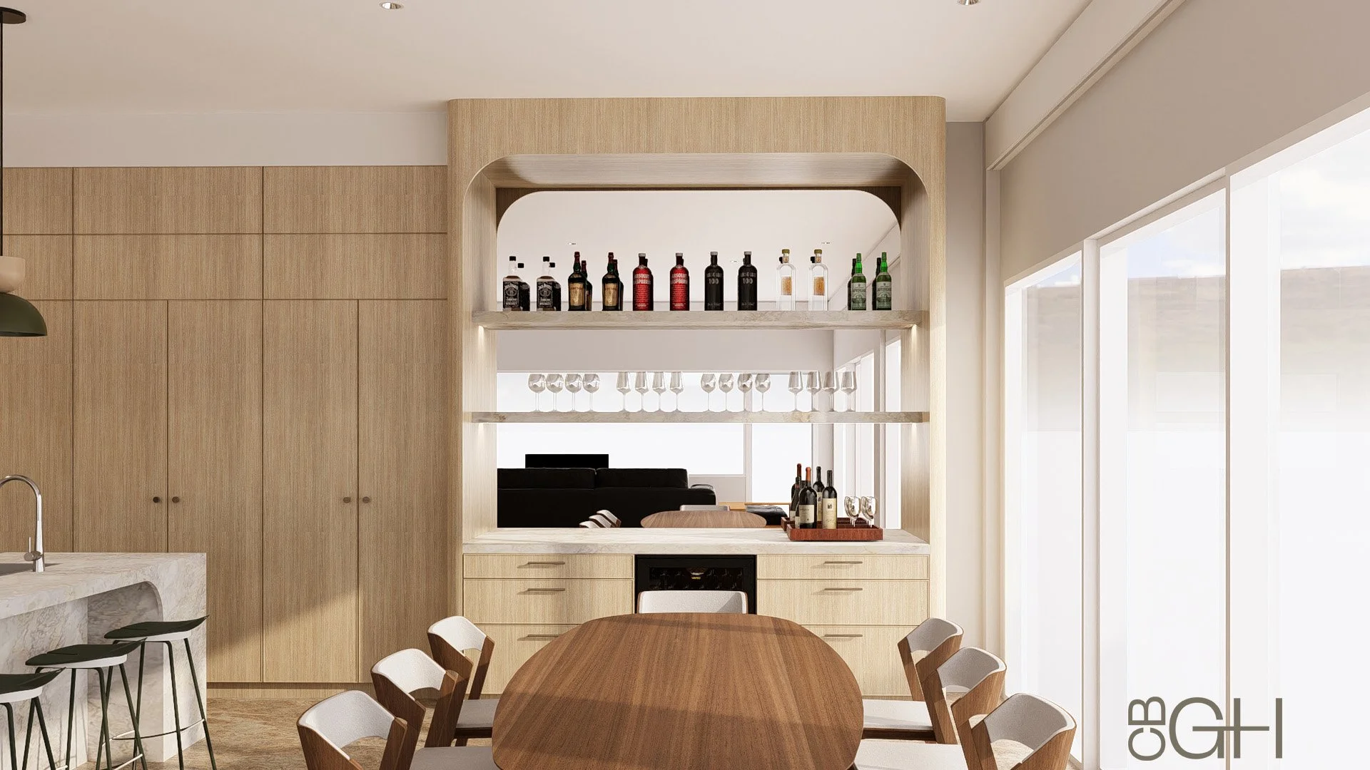 Anchorage - home bar, the perfect entertainer