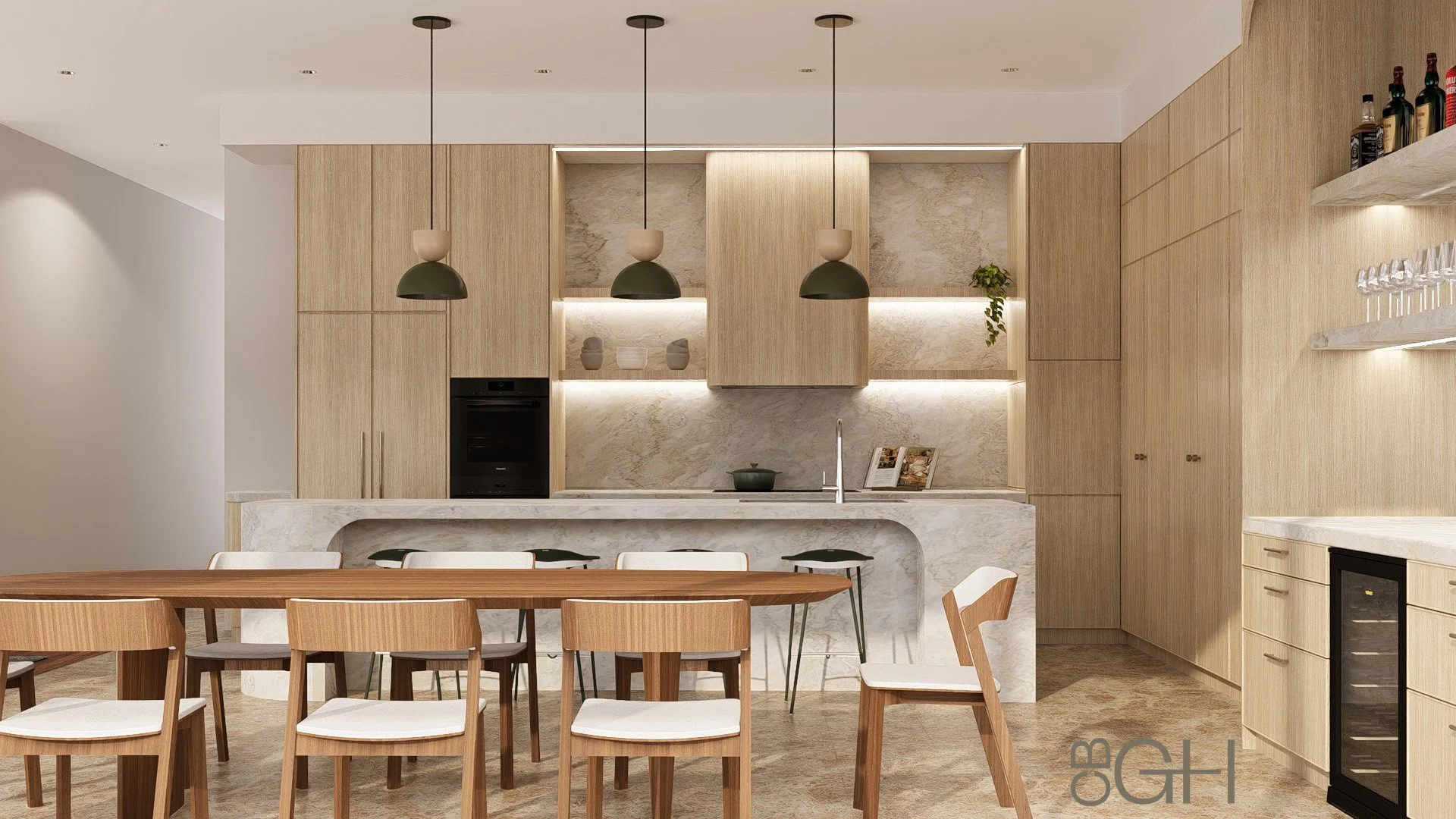 Anchorage kitchen - functionality and zoning