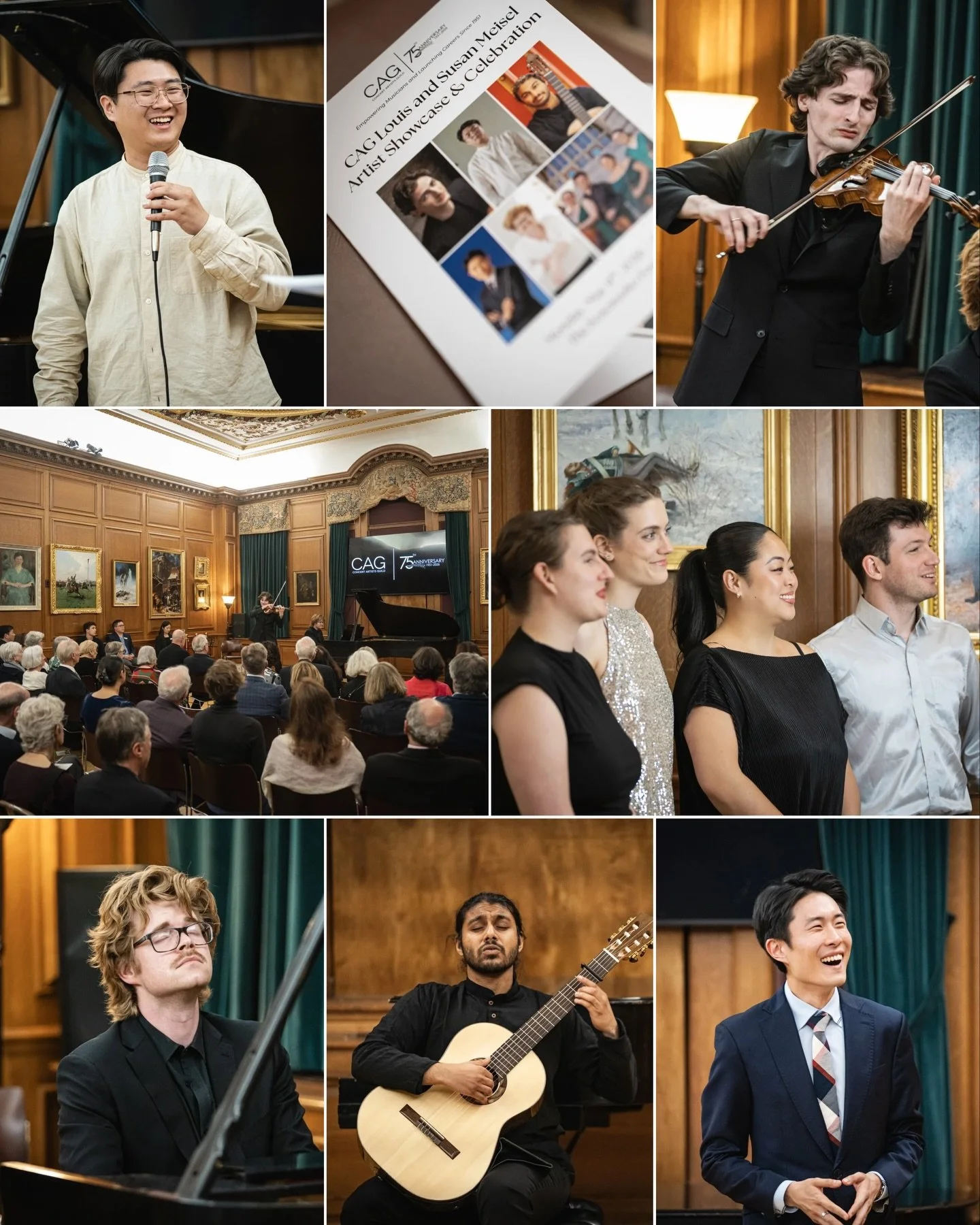 Relive the magic of the CAG Louis and Susan Meisel Artist Showcase &amp; Celebration ✨ We wanted to express our deepest gratitude and appreciation to everyone that supported this incredible evening celebration! The sneak peek photos prove it was quit
