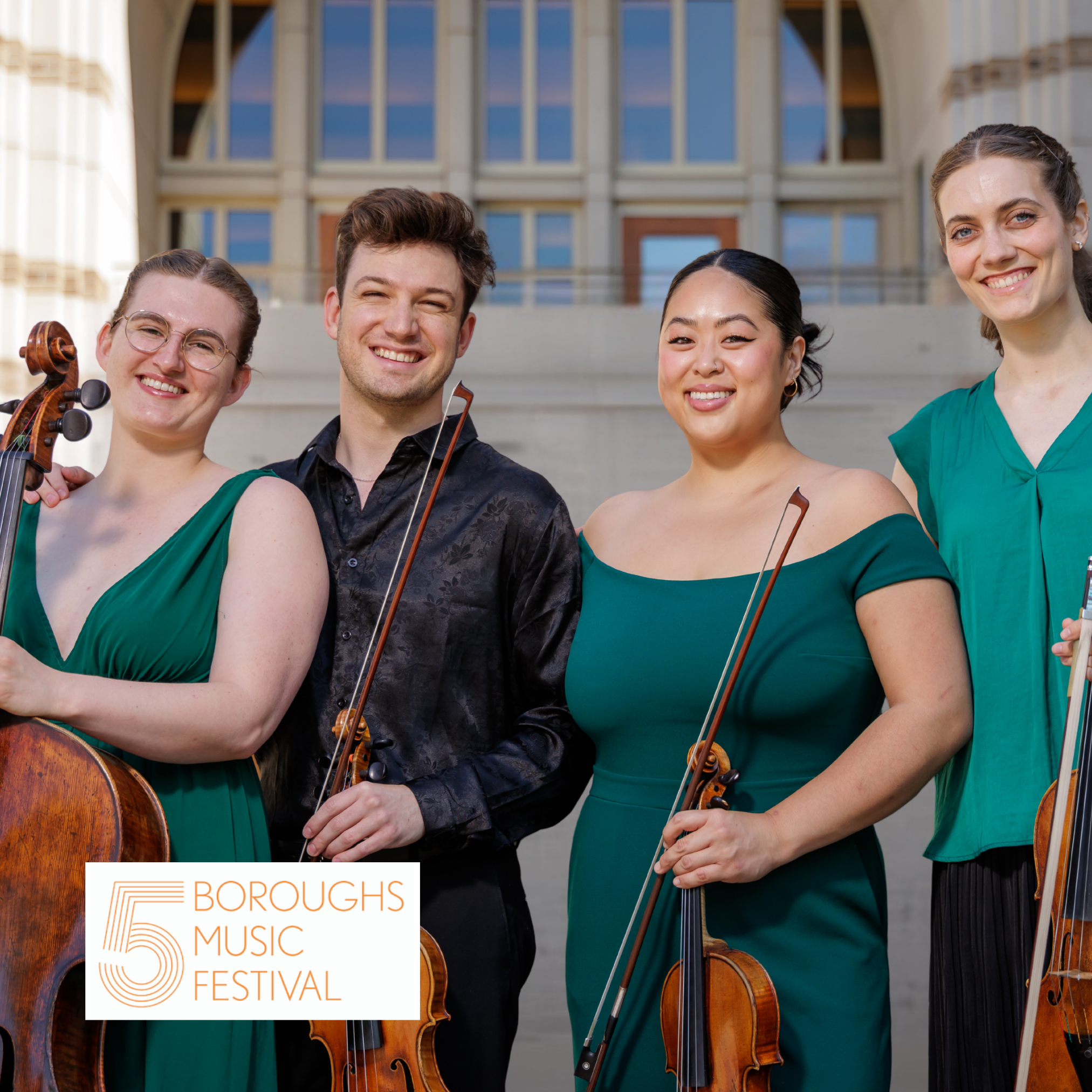 Katarina String Quartet at the Five Boroughs Music Festival