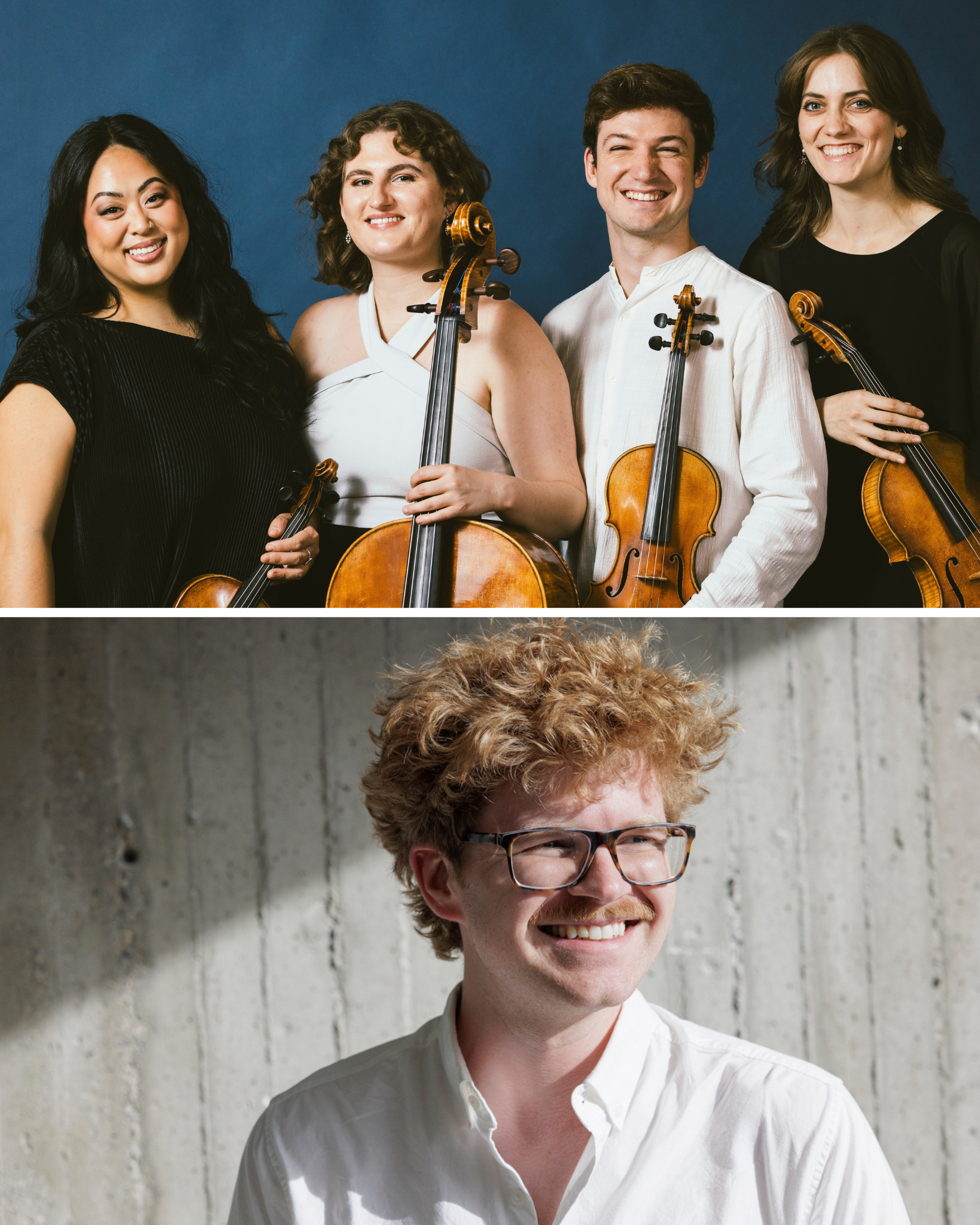 Katarina String Quartet &amp; Carter Johnson, piano