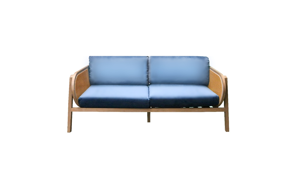 Luka 2.5 Seater Lounge Petrol Velvet