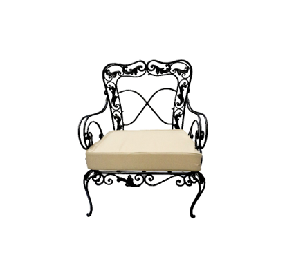 Antique Chair with Cushions