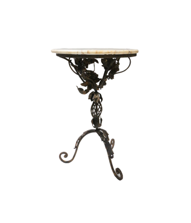 Side Table 3 with Flower base